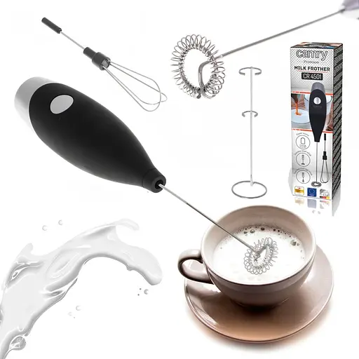 Пінозбивач молока Camry CR 4501 Black (132668) - фото 5