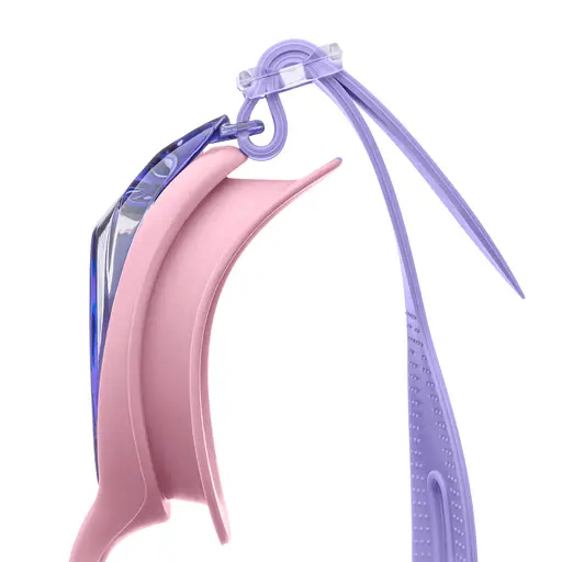 Дитячі окуляри для плавання Renvo Ertan JR Anti-fog Рожевий Фіолетовий OSFM (1SG120-0504) - фото 4