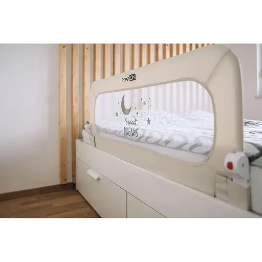 Захисний бортик для ліжка FreeOn sweet dreams, beige - фото 3