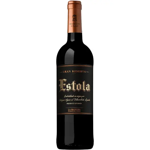 Вино Estola Gran Reserva La Mancha DO червоне сухе 13.5% 0.75 л