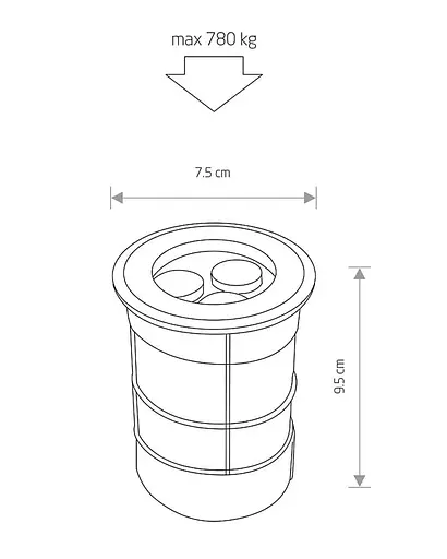 Вуличний світильник Nowodvorski 9104 Picco led l - фото 5