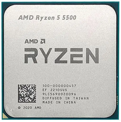 Процесор AMD Ryzen 5 5500 (100-000000457) (Socket AM4, 12T, 4.2 ГГц, Tray) - фото 1