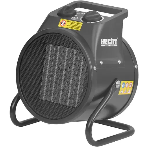 Керамічний обігрівач HECHT 3543 3,0 кВт, площа обігріву 30 кв.м., підлоговий/настільний, чорний - фото 1