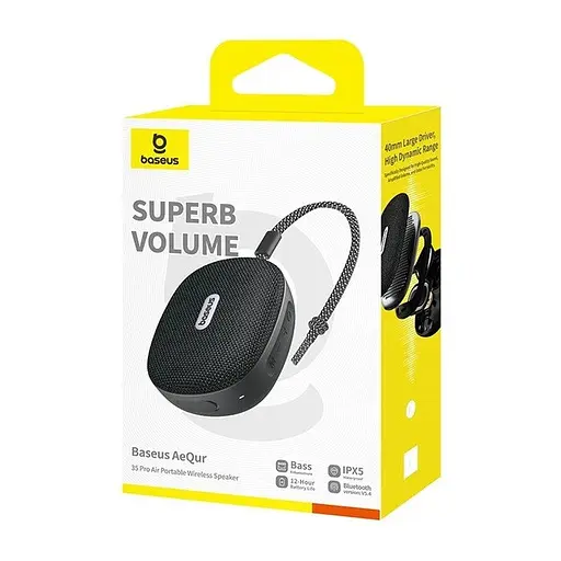 Акустика Baseus AeQur 35 Pro Air бездротова портативна колонка a20077600127-00 - фото 8