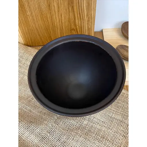 Макітра 1.5 літра керамічна (глиняна) різьблена ангоб - фото 4