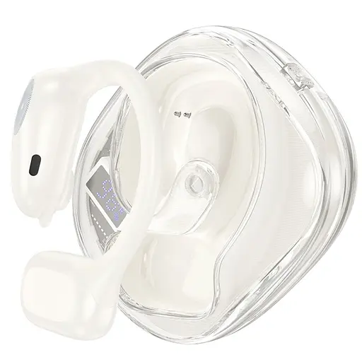 Навушники бездротові Hoco EA3 відкриті TWS білий - фото 5