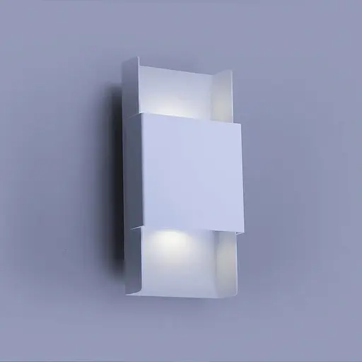 Настінний світильник MJ-Light WLB081 2x3W WH+WH 3000K - фото 1