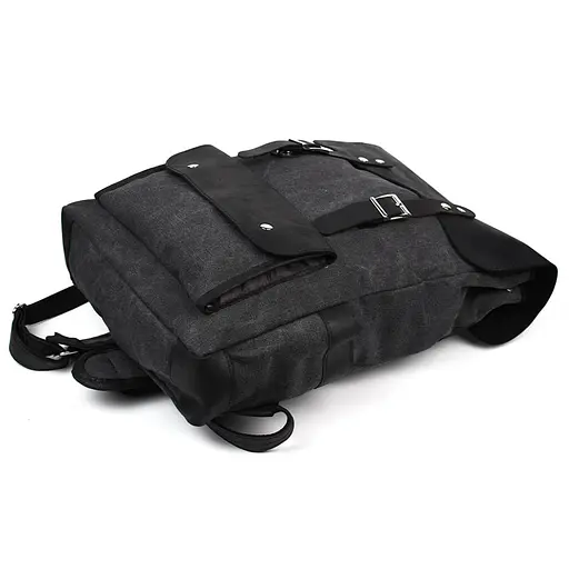 Кожаный мужской рюкзак TARWA 42х33х12 см nsa0001341 - фото 5