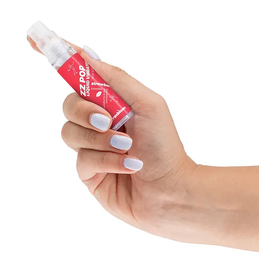 Жидкий вибратор Crushious с ароматом клубники 10 мл - фото 4