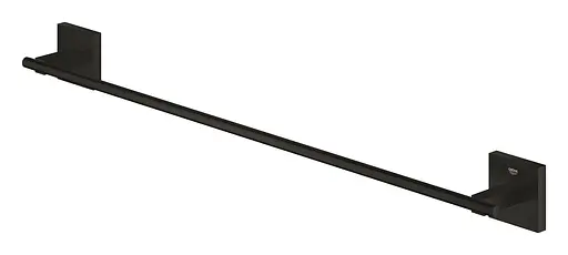 Тримач для рушника Grohe 600мм QuickFix Start Cube 410892430 Чорний матовий - фото 3