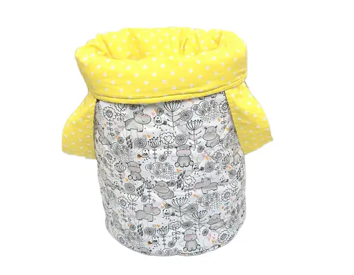 Корзина для игрушек Moontime "Бегемотики" - фото 1