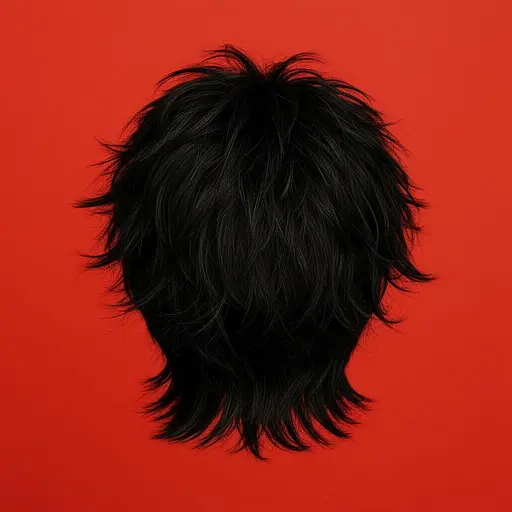 Парик для косплей Shinpachi Shimura из манги Gintama Черный - фото 2