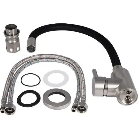 Комплект мойка + смеситель Romzha Arta U-350S BL(С) - фото 4