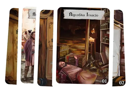 Настольная игра Geekach Games Шерлок Средневековье 3 в 1. Набор 1 (Sherlock Mittelalter) (укр.) (GKCH085MA) - фото 7