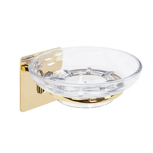 Мыльница Rea 322190 gold REA-77037, Золотой - фото 1