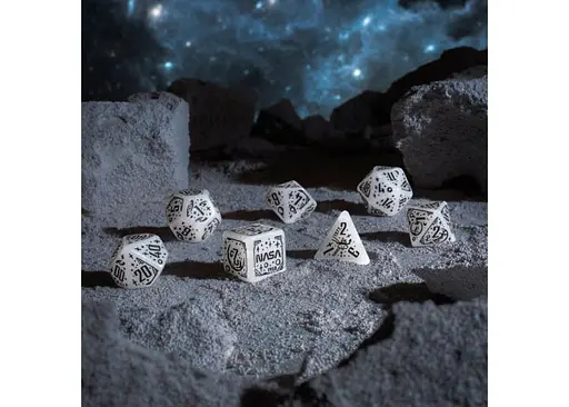 Набір кубиків Space Dice Set: Apollo , 7 шт. (SSPA02) - фото 3