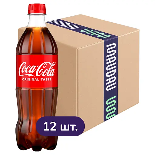 Упаковка напою Coca-Cola безалкогольний сильногазований 9 л (0.75 л х 12 шт.)