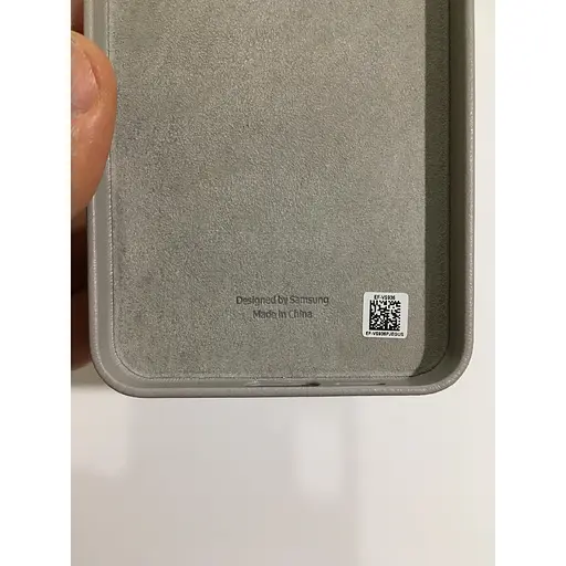 Оригінальний протиударний шкіряний чохол Kindsuit Case для Samsung Galaxy S25 Plus Grey EF-VS938PBEGWW - фото 12