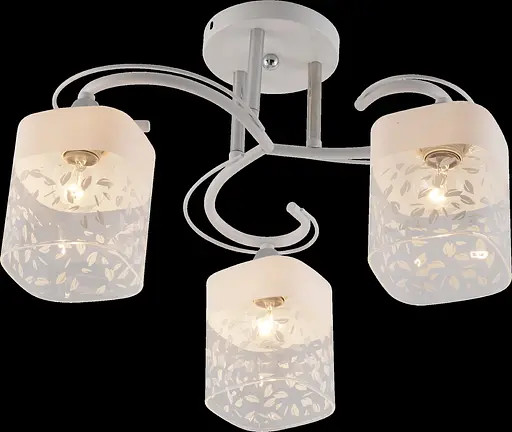 Декоративная люстра V XA1520B/3 WH+CR - фото 2