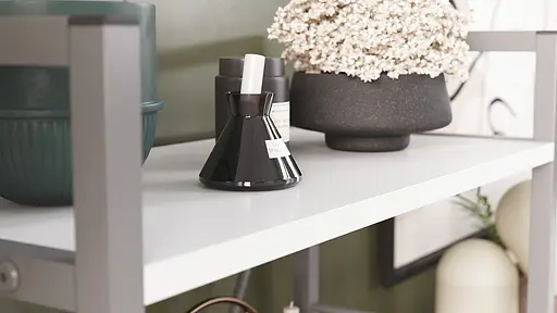 Этажерка 4/60 Ferrum-decor Серии Коннект 120x60x28 серый ДСП Белый 16мм (FRD-104248) - фото 2