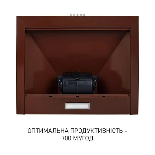 Вытяжка купольная Минола HK 6214 BR 700 LED - фото 6