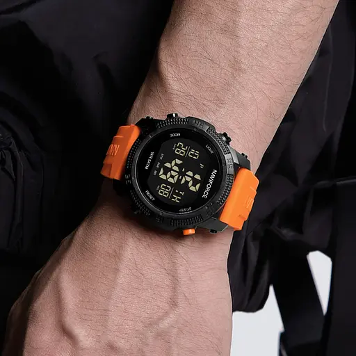 Наручний годинник чоловічий Naviforce Europe Orange Чорний (3154) - фото 5