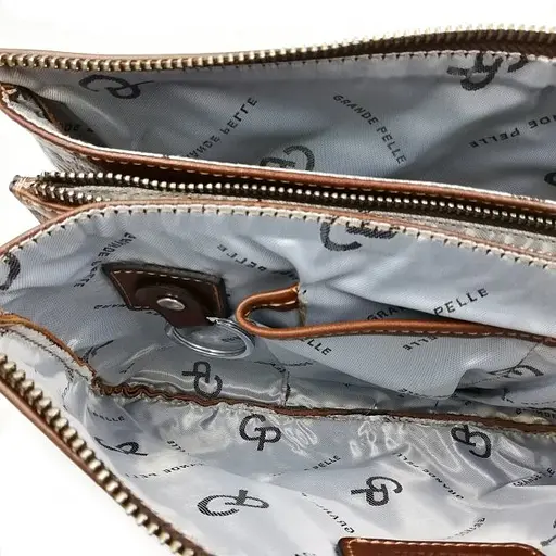 Шкіряний чоловічий клатч GRANDE PELLE 17х26х7 см nsa0001418 - фото 2