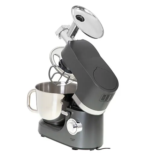 Кухонний комбайн Adler планетарний тістоміс 2200Вт 4в1чаша 7 л AD 4221 - фото 6