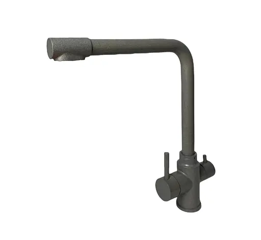 Смеситель для кухни под фильтр Adamant SA-021 серый 0214, Серый - фото 1