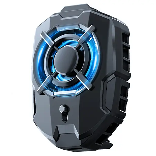 Кулер активне охолодження для телефону / планшета Memo DLA7 шириною до 89 мм Black (18519)