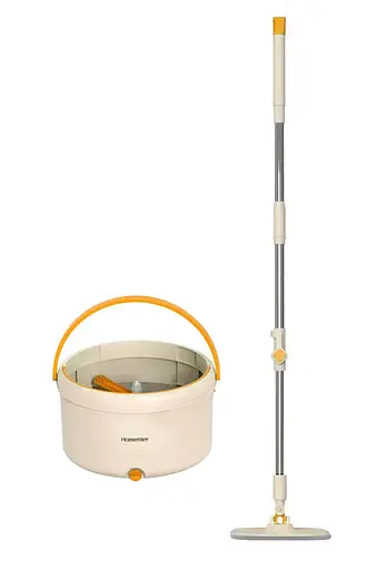 Швабра с ведром CoolMop Plus CW001 Кремовый - фото 2