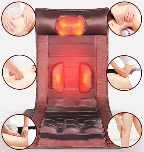 Массажная накидка матрас Benbo AM-311 (AM-301А) Массаж шеи и всего тела с подогревом - фото 2