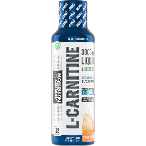 Жиросжигатель Applied Nutrition L-Carnitine Liquid 3000, 480 мл, Апельсин