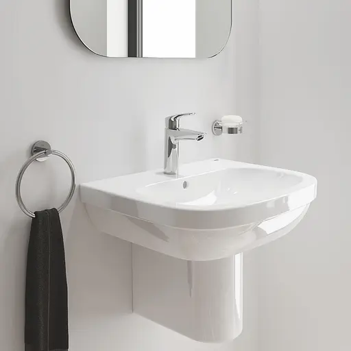 Набір змішувачів Grohe Eurosmart 3 в 1 для ванної кімнати UA123246R1 Хром - фото 2