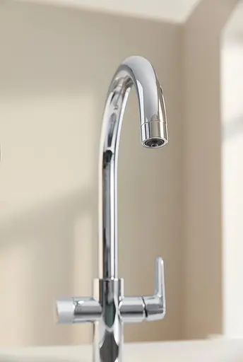 Смеситель для кухни с подключением питьевой воды Grohe Blue Pure BauCurve 30580000 Хром - фото 5