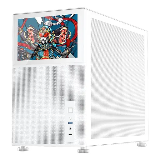 Корпус 1stPlayer Mi6-EV White без БЖ (Mi6-EV-WH) Без БП - фото 2