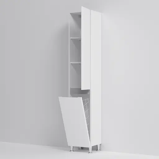 Пенал Am.Pm X-Joy підлоговий 35 см правий білий M85CSR0351WG38, Білий - фото 5