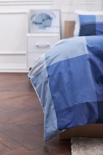 Комплект постельного белья Moon&Star семейный 143х210х2 наволочки 4х70х70 Finland Бязь Gold Люкс - фото 5