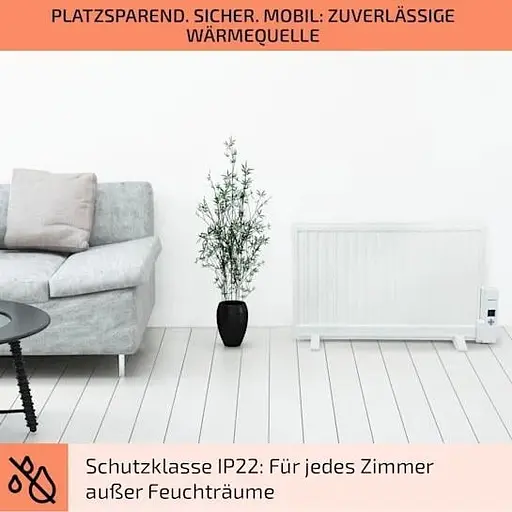 Масляный радиатор oneConcept Wallander 800 Вт (10033100) - фото 6