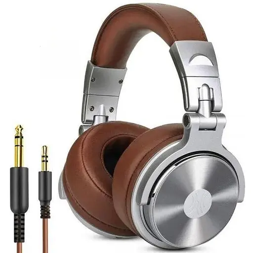 Наушники с микрофоном OneOdio Pro 30 Silver