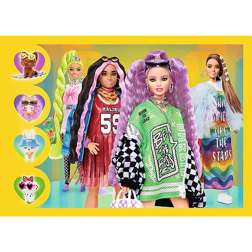 Пазли "Веселий світ барбі" 4 в 1 34626 Trefl, в коробці (5900511346268) - фото 3