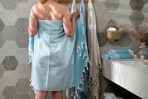 Рушник Ardesto SPA 90х170 см 100% бавовна аква (ART2690AQ)  - фото 9