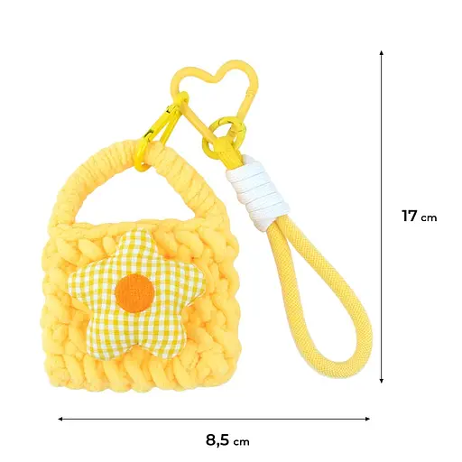 Брелок-підвіска Kite 3002-22 жовта (K26-3002-2) - фото 3