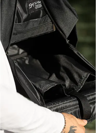 Чоловічий рюкзак Sambag ZARD LST чорний 46 х 28 х 13 см (25018065m) - фото 7