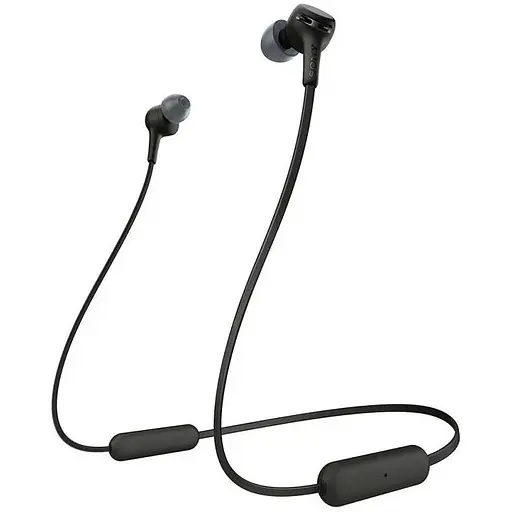Навушники з мікрофоном Sony WI-XB400 Black (WIXB400B.CE7) - фото 1