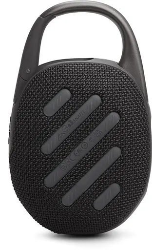 Колонка портативна 1.0 JBL Clip 5 Black, 7B, Bluetooth, живлення від акумулятора, IP67 водонепроникна - фото 3