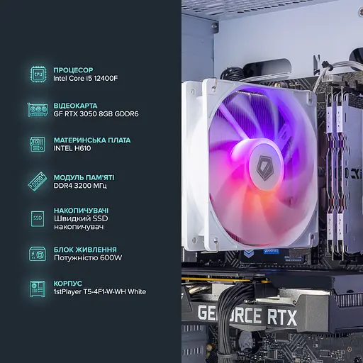 Комп`ютер персональний Asgard (I124F.32.S5.35.1064W) - фото 3