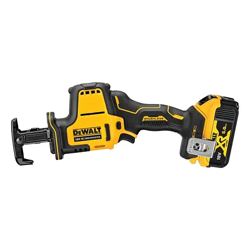 Пилка шабельна DeWalt акумуляторна 18 В XR Li-lon 5 Аг (DCS369P2) - фото 2