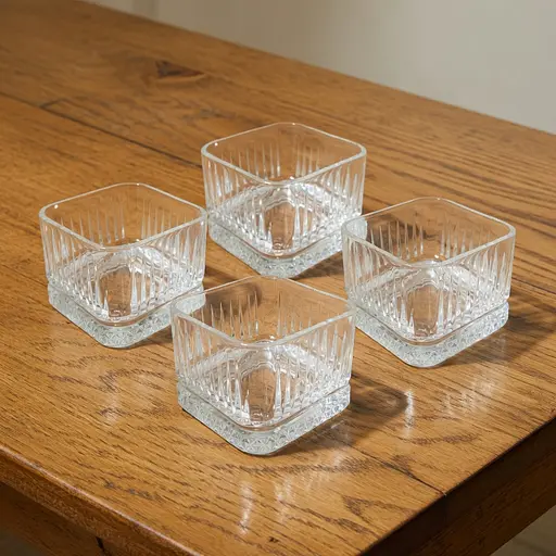 Набор квадратников стекло салатников Pasabahce Elysia 235 мл 4 шт (530138) - фото 3