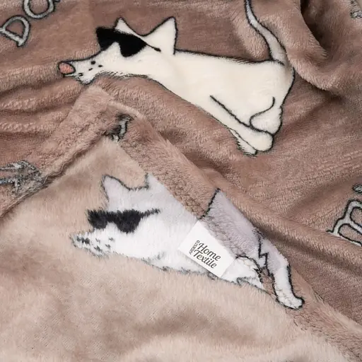 Плед Ardesto Flannel 160 х 200 см 100% поліестер песики в окулярах (ART0129PB) - фото 4